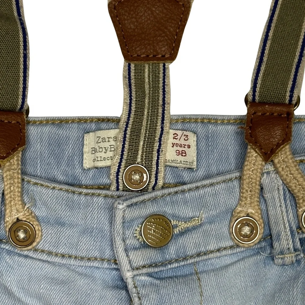 Zara Suspender Jeans‎
